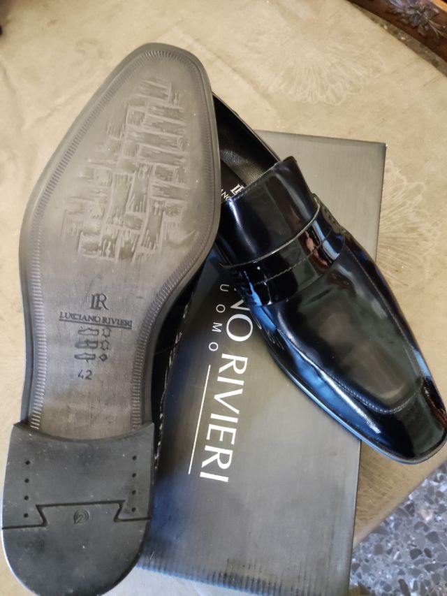 Zapatos Ceremonia N°39 y 42 Nuevos Negros 