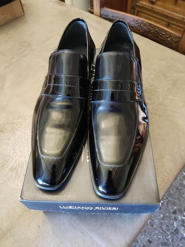 Zapatos Ceremonia N°39 y 42 Nuevos Negros 