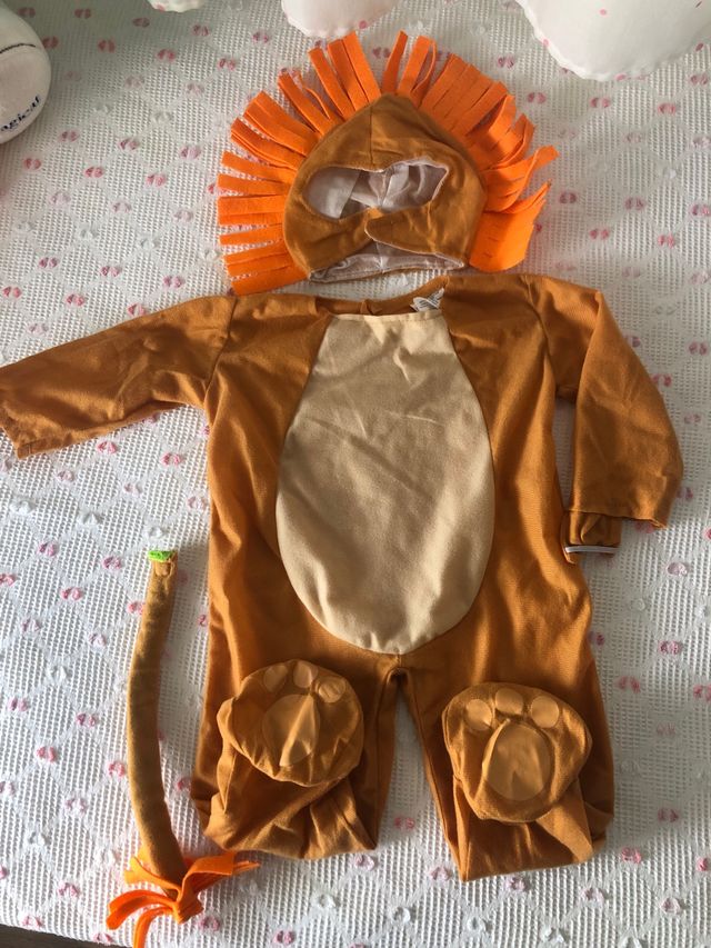 lote dos disfraces de bebe 6-12 meses