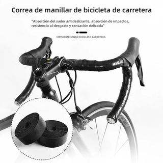 CINTA MANILLAR CARRETERA TEXTURA CUERO