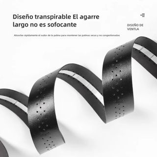 CINTA MANILLAR CARRETERA TEXTURA CUERO