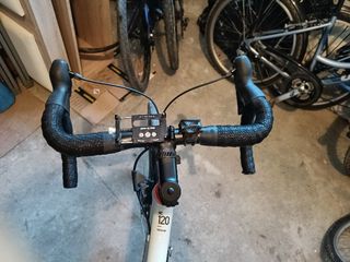 CINTA MANILLAR CARRETERA TEXTURA CUERO