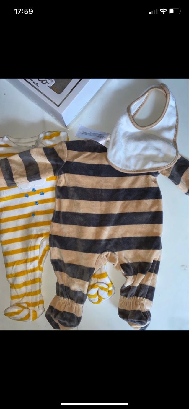 3 tutine Original Marines/Fagottino