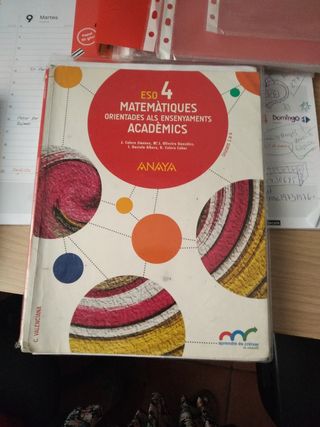 Libros 4to de la ESO, 10 euros und