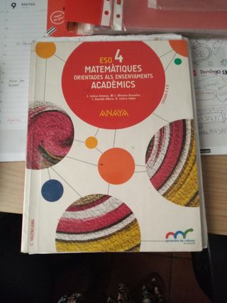 Libros 4to de la ESO, 10 euros und