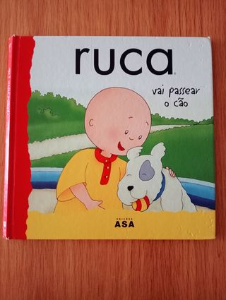 Ruca vai passear o cão
