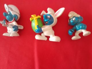6 PUFFI DA COLLEZIONE SMURF PEYO