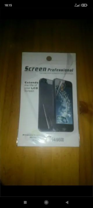 Protector pantalla Samsung S4