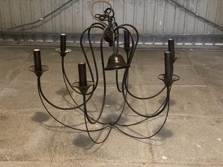 lampara araña antigua