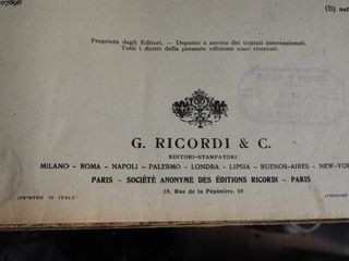 ANTIGUO LIBRO DE PARTITURAS DE PIANO. EDIT. RICORD