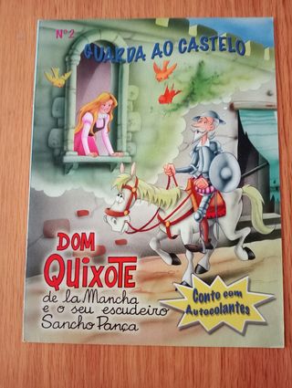 Dom Quixote guarda ao castelo