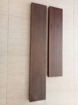 Baldas estante 115x20x4+90x20x4 ( 2baldas)