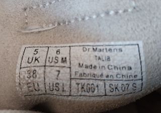 Botas Dr. Martens Talib white talla 38