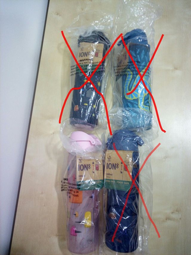 Botella agua  SIN BPA NUEVA