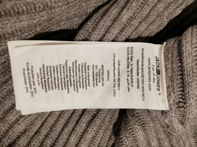 Maglione a coste, jack e jones taglia S