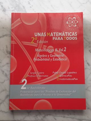 Libros de preparación EVAU