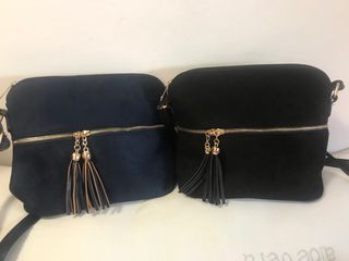 Bolso bandolera terciopelo