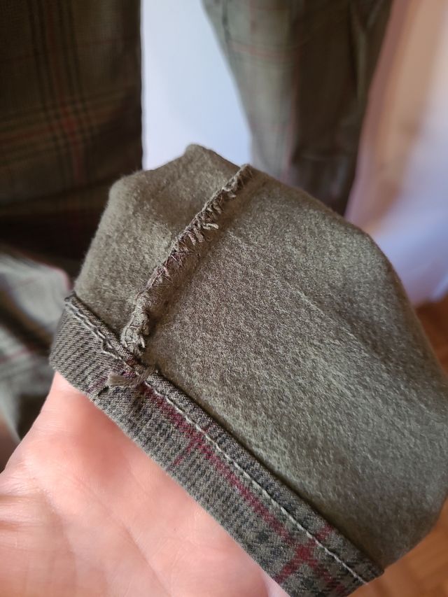 Pantalón Verde con forro polar