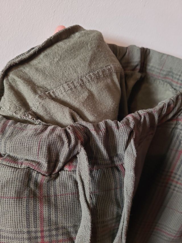 Pantalón Verde con forro polar