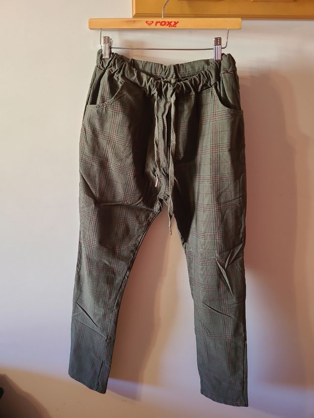 Pantalón Verde con forro polar