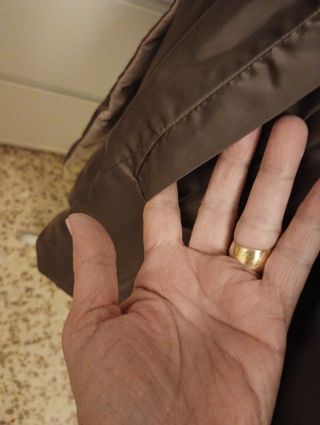 Plumón largo reversible