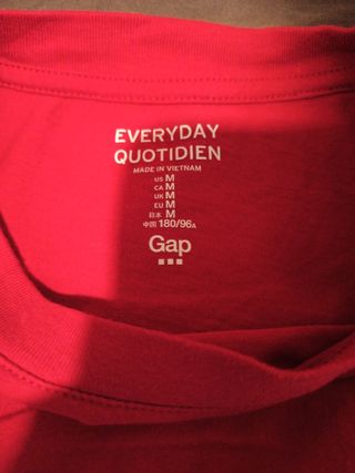 👕 Camiseta básica GAP - Talla M