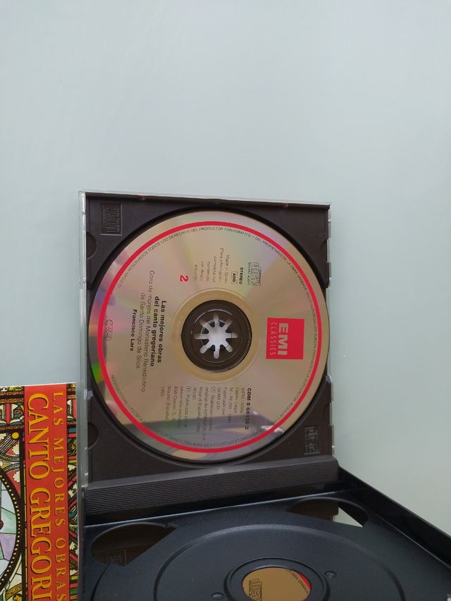 CD  música Canto Gregoriano