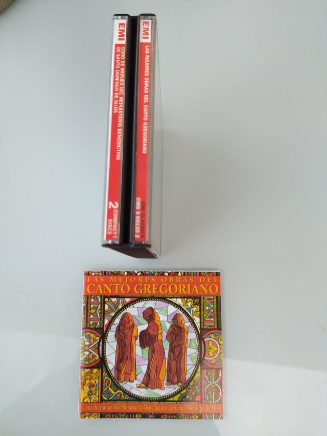CD  música Canto Gregoriano