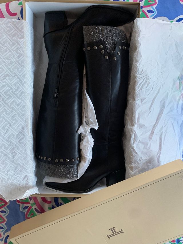 botas 100% cuero LATOUCHE