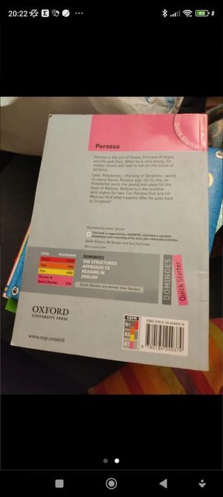 Libro en ingles Perseus editorial Oxford