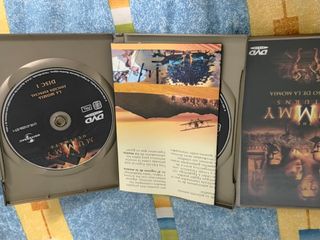 vendo DVD de la Momia y el regreso de la Momia.