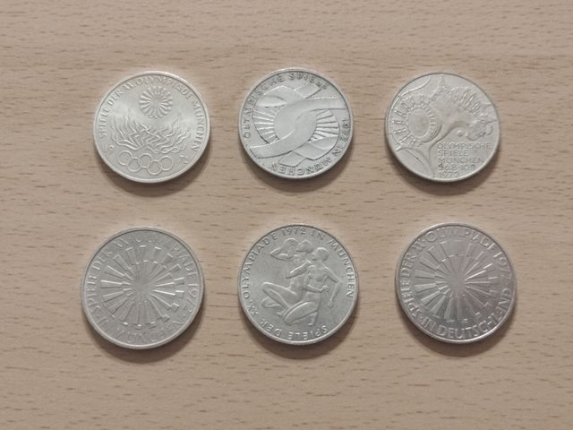 🥈 [Completa] 10 Marcos 1972 Alemania Olimpiada