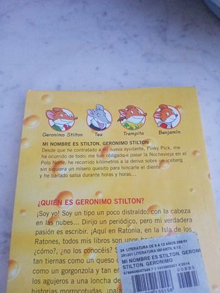 Mi nombre es Stilton, Geronimo Stilton