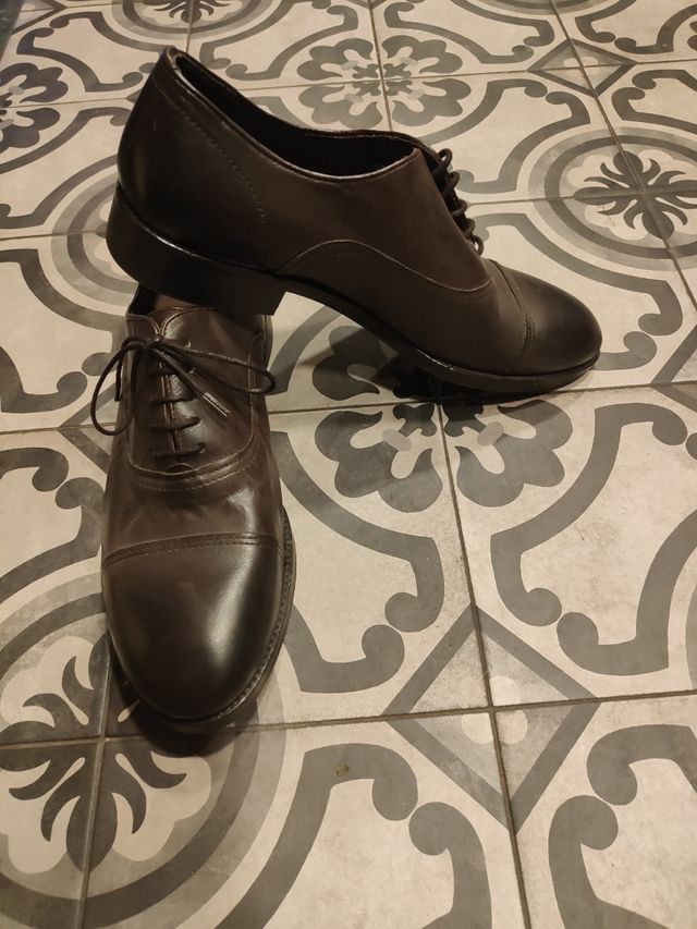 Zapatos hombre Mango, Cuero, nuevo