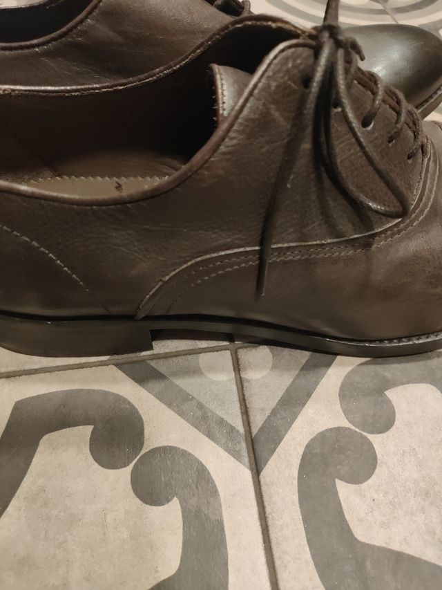 Zapatos hombre Mango, Cuero, nuevo