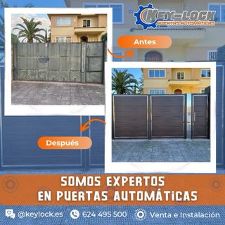 PUERTAS AUTOMÁTICAS CIERRES DE TIENDAS Y CERAJERIA