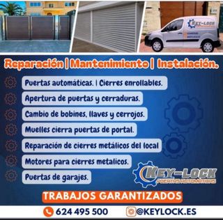 PUERTAS AUTOMÁTICAS CIERRES DE TIENDAS Y CERAJERIA