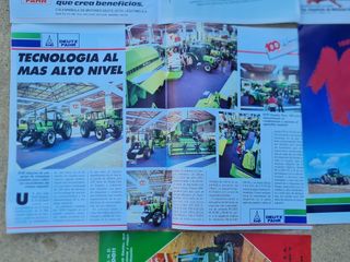 Deutz Fahr folletos  antiguos tractor