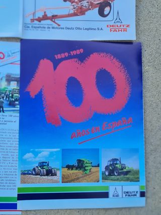 Deutz Fahr folletos  antiguos tractor