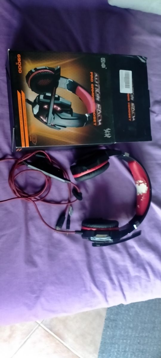 Auriculares Pro Gaming Headset G9000