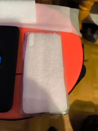 2 Fundas Huawei P20 anillo 360 y Una Transparente