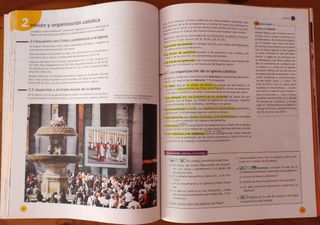 Libro Religión Católica 3° ESO Anaya