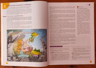 Libro Religión Católica 1° ESO Anaya