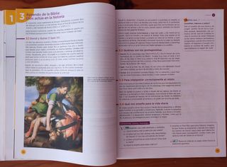 Libro Religión Católica 1° ESO Anaya