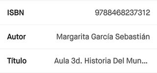 Libro de historia. 1° Bachillerato