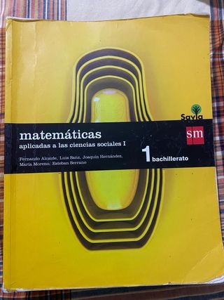 Libro matemáticas aplicadas