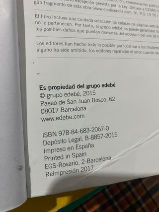 Libro Filosofía. 1 bachillerato