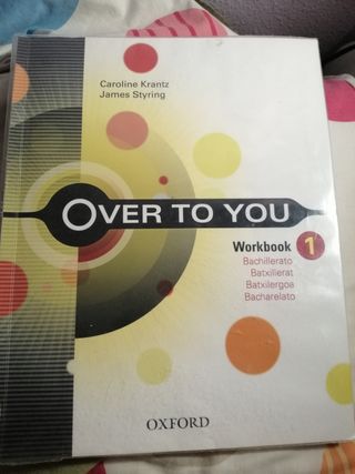 Libro de inglés workbook 1 over to you