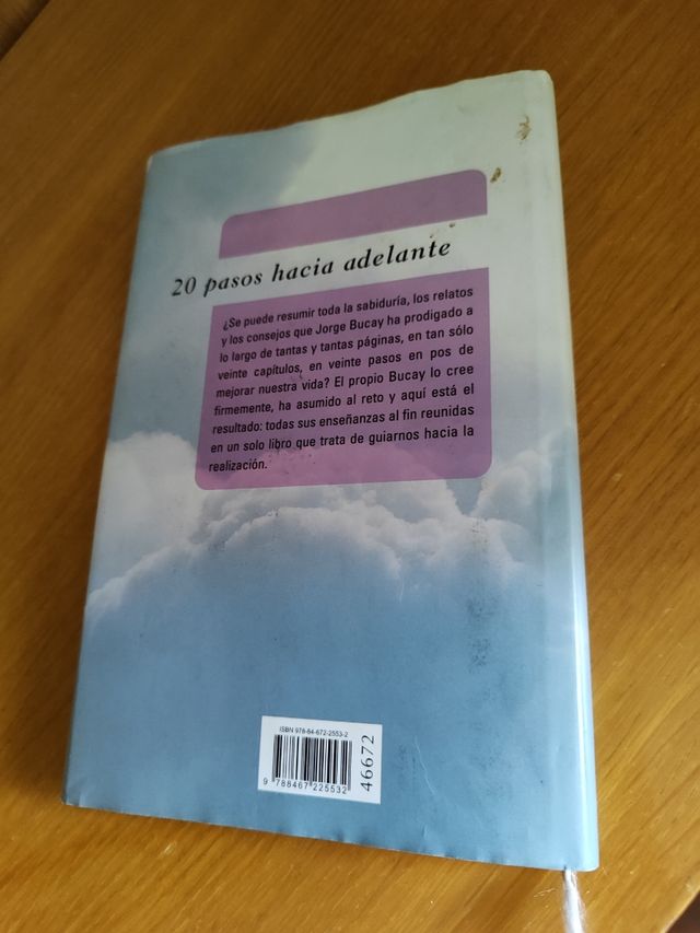 Libro 20 pasos hacia delante, Jorge Bucay.