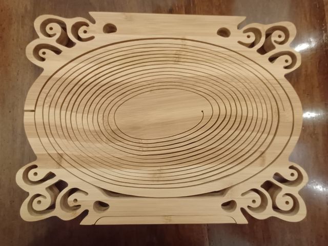 Centrotavola cestino